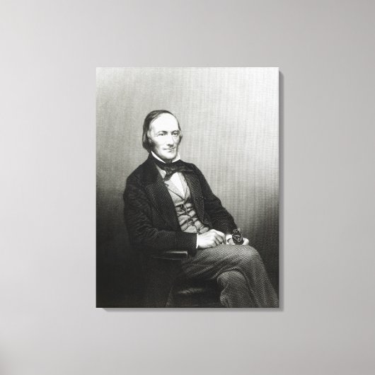 Portret van Sir Richard Owen Canvas Afdruk (Voorkant)