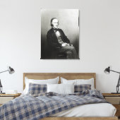 Portret van Sir Richard Owen Canvas Afdruk (Insitu (Slaapkamer))