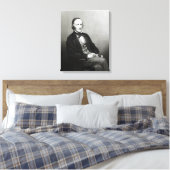 Portret van Sir Richard Owen Canvas Afdruk (Insitu (Slaapkamer))