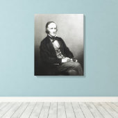 Portret van Sir Richard Owen Canvas Afdruk (Insitu (Houten vloer))