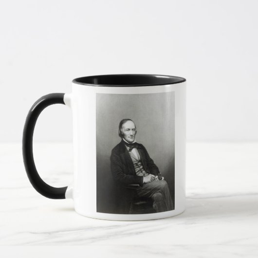 Portret van Sir Richard Owen Mok (Links)