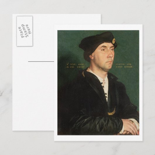 Portret van Sir Richard Southwell (1504-64) 1536 ( Briefkaart (Voorkant / Achterkant)