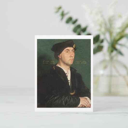 Portret van Sir Richard Southwell (1504-64) 1536 ( Briefkaart (Staand voorkant)