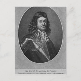 Portret van Sir Richard Stainer Briefkaart