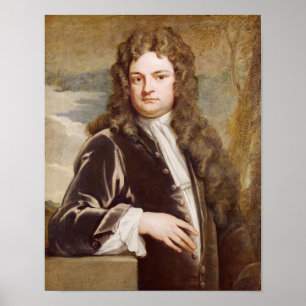 Portret van Sir Richard Steele 1711 Poster