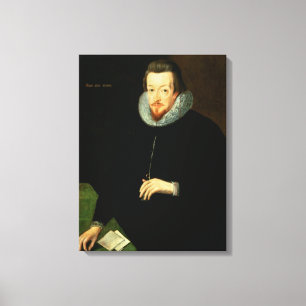 Portret van Sir Robert Cecil (1563-1612) 1e Visco Canvas Afdruk