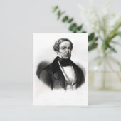 Portret van Sir Robert Peel Briefkaart (Staand voorkant)