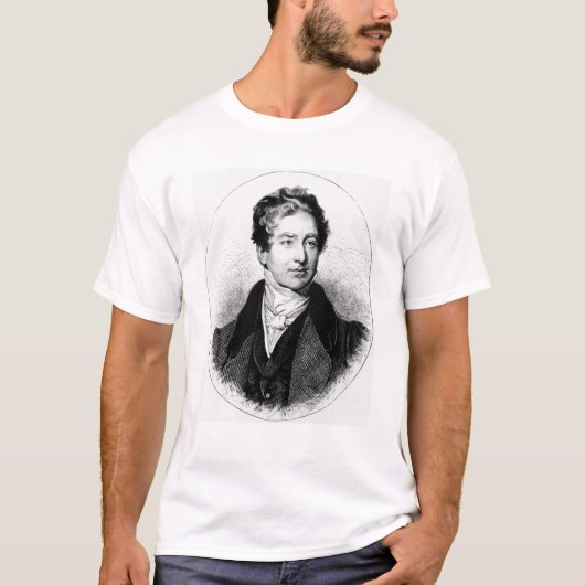 Portret van Sir Robert Peel T-shirt (Voorkant)