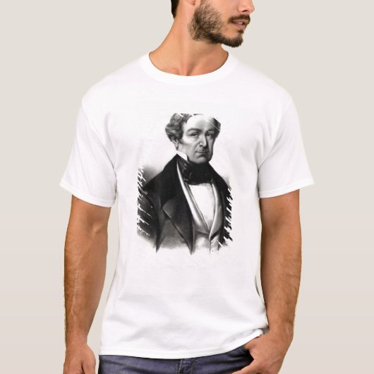 Portret van Sir Robert Peel T-shirt (Voorkant)