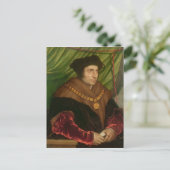 Portret van Sir Thomas More Briefkaart (Staand voorkant)