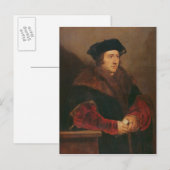 Portret van Sir Thomas More Briefkaart (Voorkant / Achterkant)