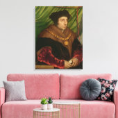 Portret van Sir Thomas More Canvas Afdruk (Insitu (Woonkamer))