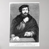 Portret van Sir Thomas More Poster (Voorkant)