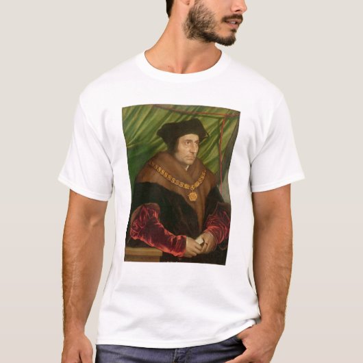 Portret van Sir Thomas More T-shirt (Voorkant)
