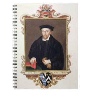 Portret van Sir Thomas Smythe (c.1558-1625) van Notitieboek