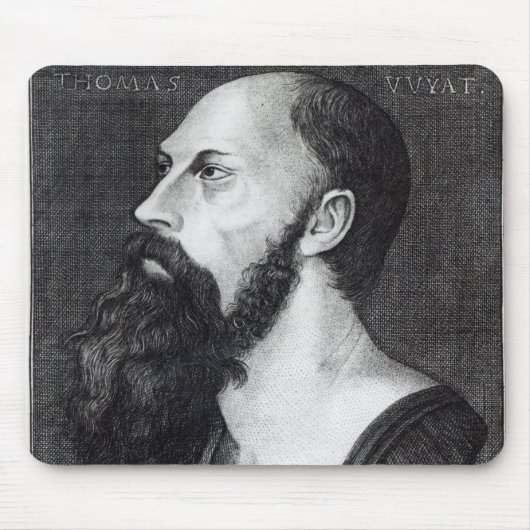 Portret van Sir Thomas Wyatt Muismat (Voorkant)
