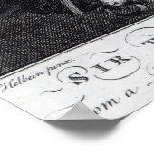 Portret van Sir Thomas Wyatt Poster (Hoek)