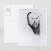 Portret van Sir Thomas Wyatt the Younger Briefkaart (Voorkant / Achterkant)