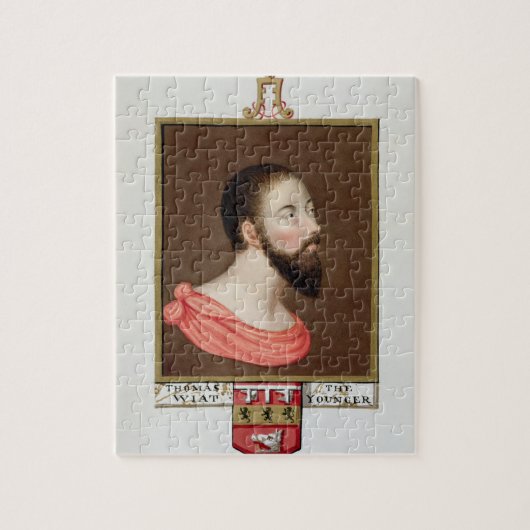 Portret van Sir Thomas Wyatt the Younger (c.1521-5 Legpuzzel (Verticaal)