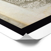 Portret van Sir Walter Raleigh (1554-1618), titel  Poster (Hoek)