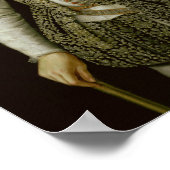 Portret van Sir Walter Raleigh, 1598 Poster (Hoek)