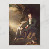 Portret van Sir Walter Scott en zijn honden Briefkaart (Voorkant)