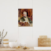 Portret van Sir Walter Scott Poster (Keuken)