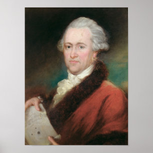 Portret van Sir William Herschel c.1795 Poster