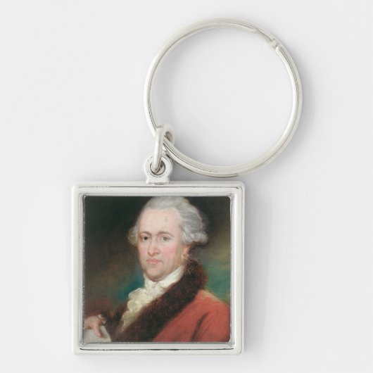 Portret van Sir William Herschel c.1795 Sleutelhanger (Voorkant)