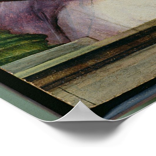 Portret van Sixtus IV c.1475 Poster (Hoek)