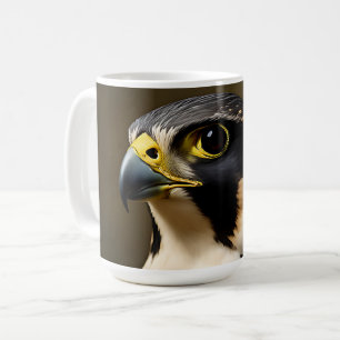 Portret van Slechtvalk Koffiemok