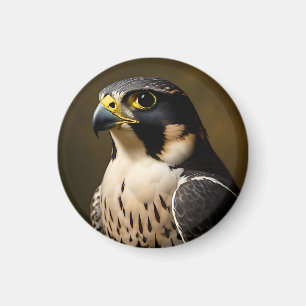 Portret van Slechtvalk Magneet