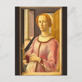 Portret van Smeralda Bandinelli door Botticelli Briefkaart