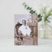 Portret van Sojourner Truth circa 1870 Briefkaart (Staand voorkant)