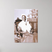 Portret van Sojourner Truth circa 1870 Canvas Afdruk (Voorkant)