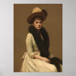 Portret van Sonia - Henri Fantin-Latour Fine Art Poster