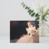 Portret van Sonja Knips ; Gustav Klimt Painting Briefkaart (Staand voorkant)