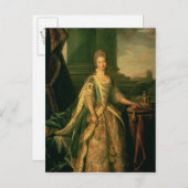 Portret van Sophie Charlotte Briefkaart (Voorkant / Achterkant)