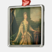 Portret van Sophie Charlotte Metalen Ornament (Links)
