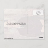 Portret van Soutine, zitplaats door Amedeo Modigli Briefkaart (Achterkant)