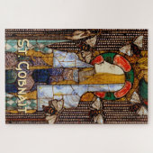 Portret van St. Gobnait, Patrones van Bijen, Legpuzzel (Horizontaal)