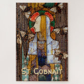 Portret van St. Gobnait, Patrones van Bijen, Legpuzzel (Verticaal)
