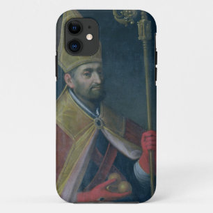 Portret van St. Nicholas, 1700 (olie op doek) iPhone 11 Hoesje