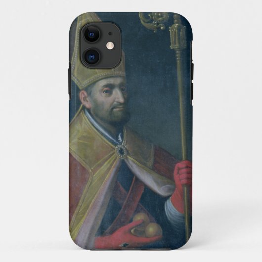 Portret van St. Nicholas, 1700 (olie op doek) Case-Mate iPhone Case (Achterkant)