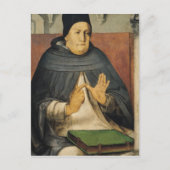 Portret van St. Thomas Aquinas c.1475 Briefkaart (Voorkant)