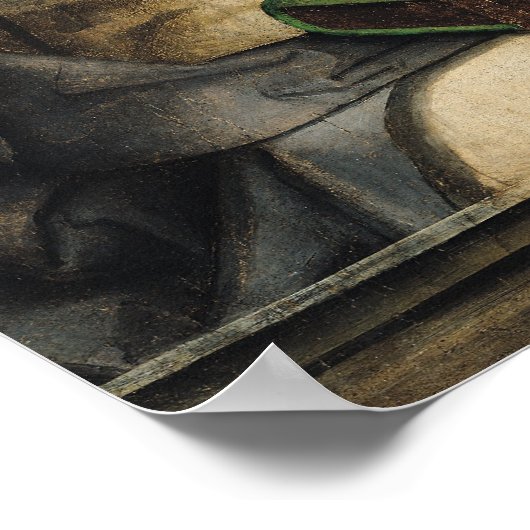 Portret van St. Thomas Aquinas c.1475 Poster (Hoek)