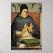 Portret van St. Thomas Aquinas c.1475 Poster (Voorkant)