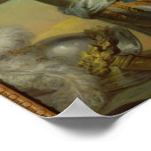 Portret van Stanislas Lesczinski King of Poland Poster (Hoek)