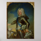 Portret van Stanislas Lesczinski King of Poland Poster (Voorkant)
