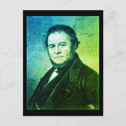 Portret van Stendhal Briefkaart (Voorkant)